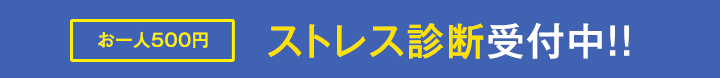 ストレス診断受付中